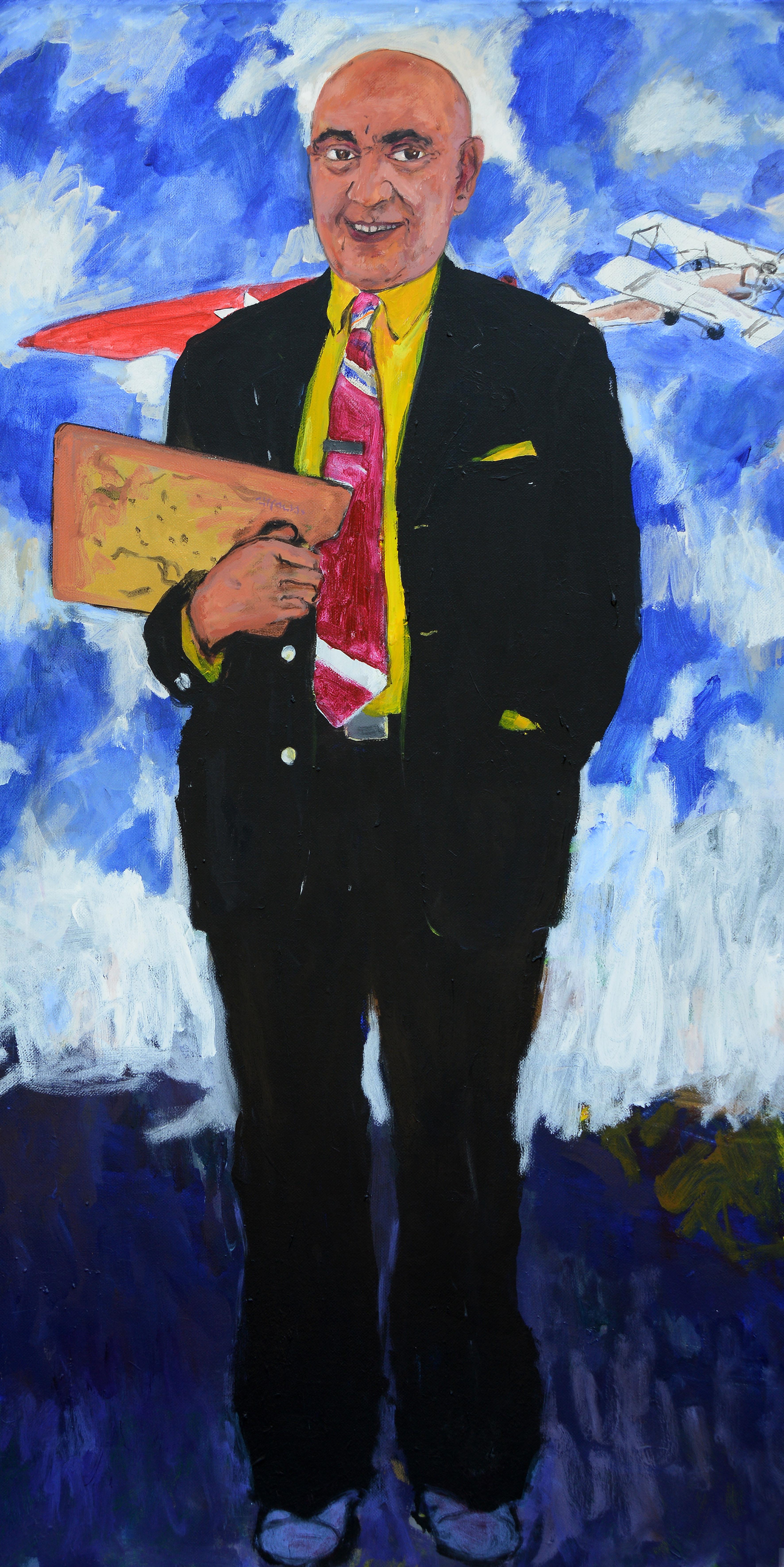 İsimsiz- Untitled, Tuval üzerine yağlıboya- Oil on canvas, 178x92 cm